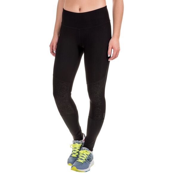 NWT New Womens XS Mondetta Pants Black Training Tights Mesh Insert Running Yoga - Picture 2 of 8